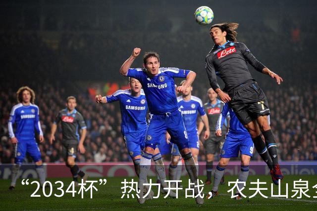 “2034杯”热力开战，农夫山泉全场送电解质水，球迷：有担当